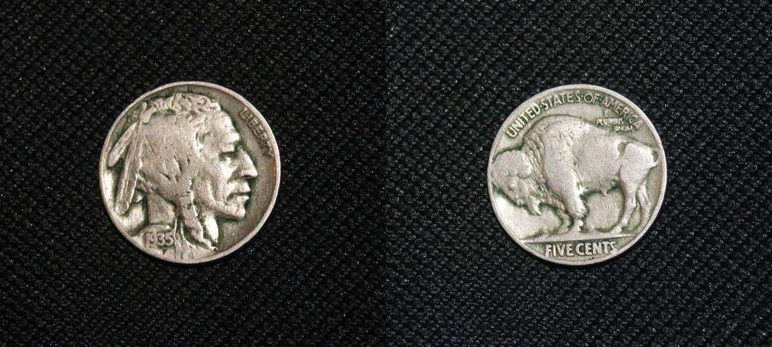 1935 USA Nickel