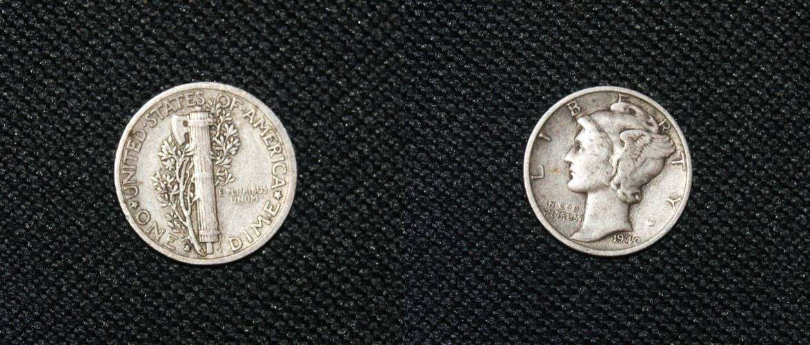1940 USA Dime S Mint Mark