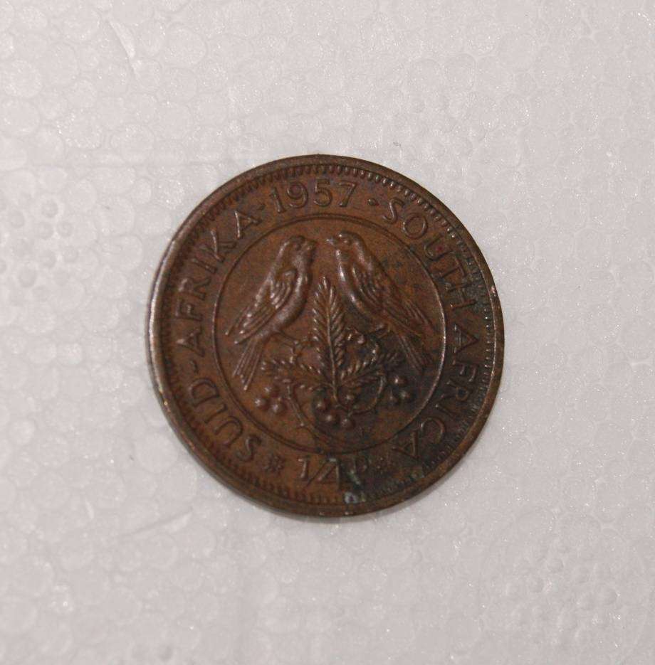 1957 Quarter Penny South Africa