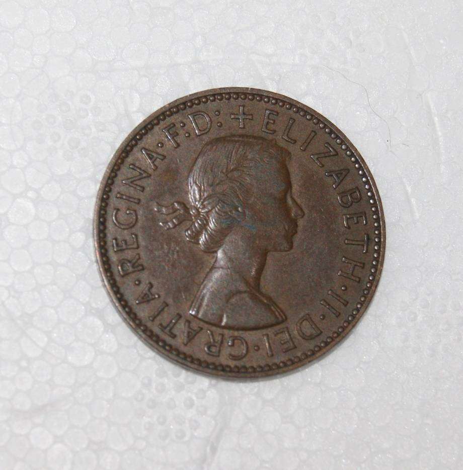 1959 British Half Penny (XF)