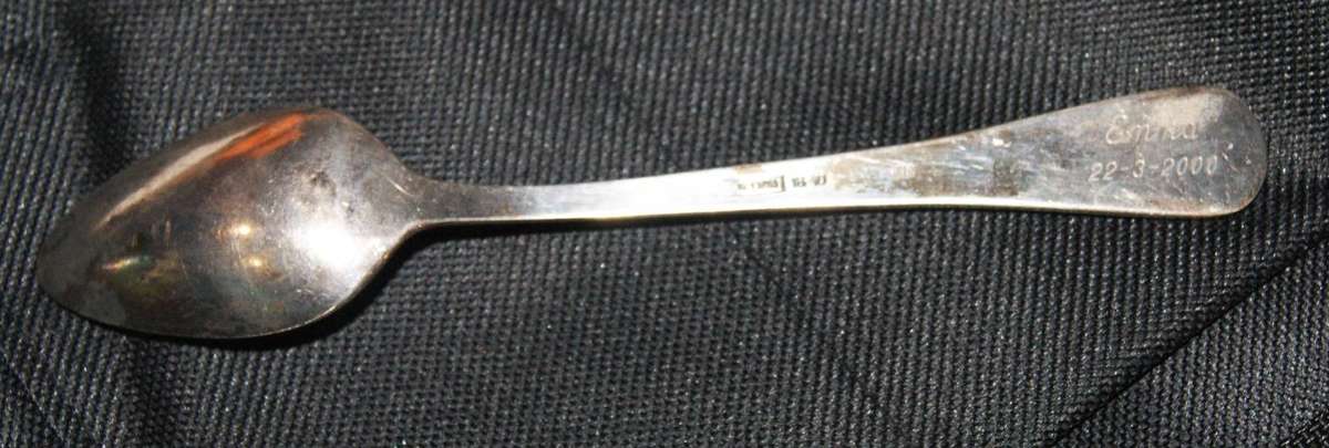 Children's Spoon with Bunny Image