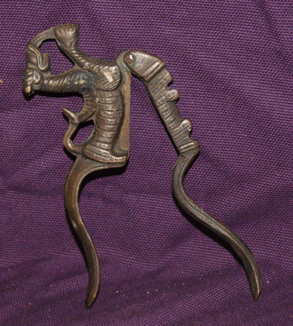 Antique Zoomorphic "Yali" Sarota (Betel Nut Cutter)