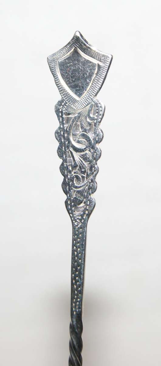 Pair of Hallmarked Silver Birmingham 1913 Teaspoons (17.6g) @@@ CRAZY LOW R1 START