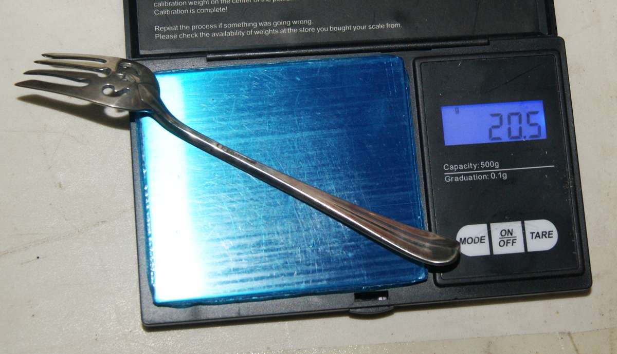 Hallmarked Silver Pickle Fork Birmingham (20.5g) @@@ CRAZY LOW R1 START