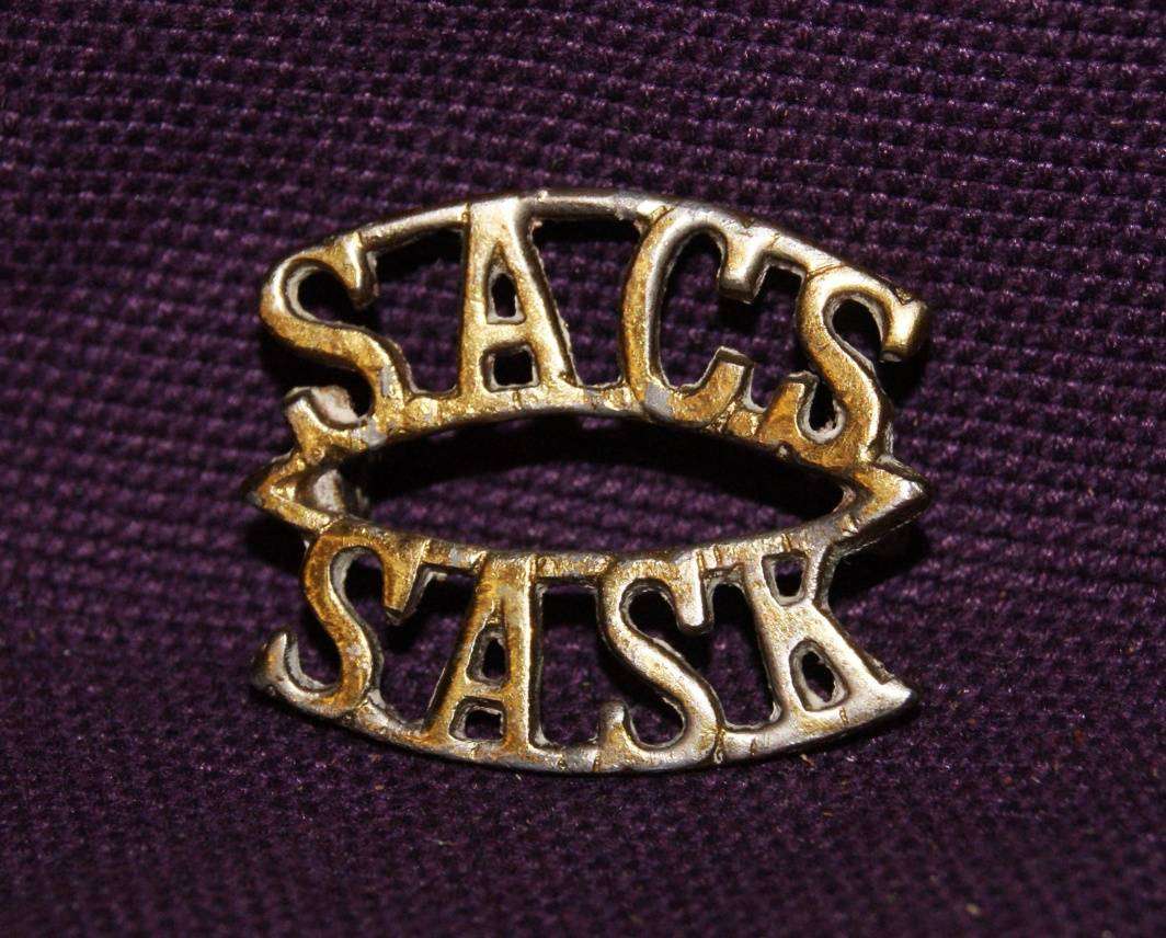 SACS SASK Shoulder Insignia