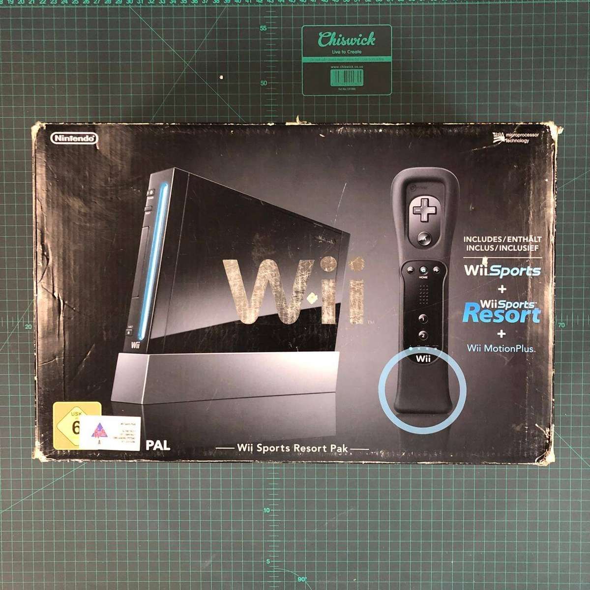 Nintendo Wii | Black | Wii Sports Resorts Pack | Used Console