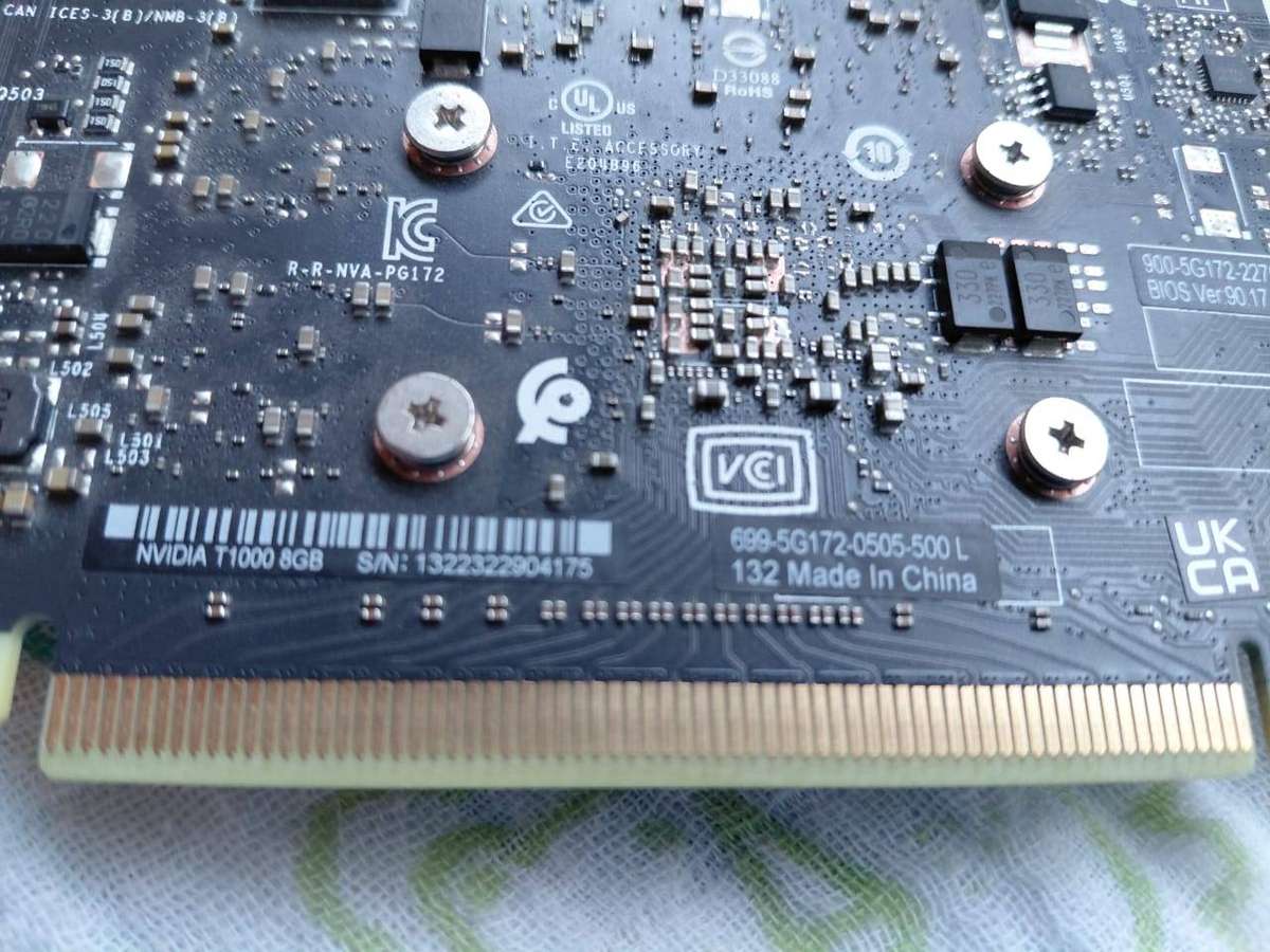 Nvidia Quadro T1000 8GB