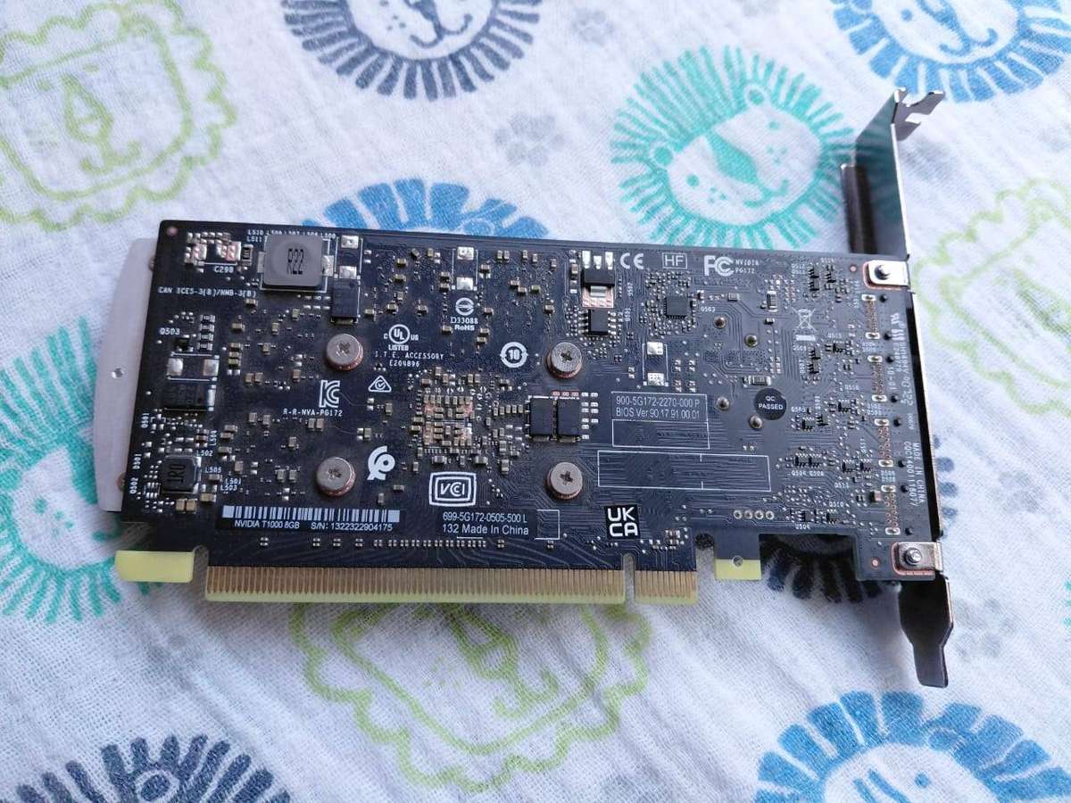 Nvidia Quadro T1000 8GB