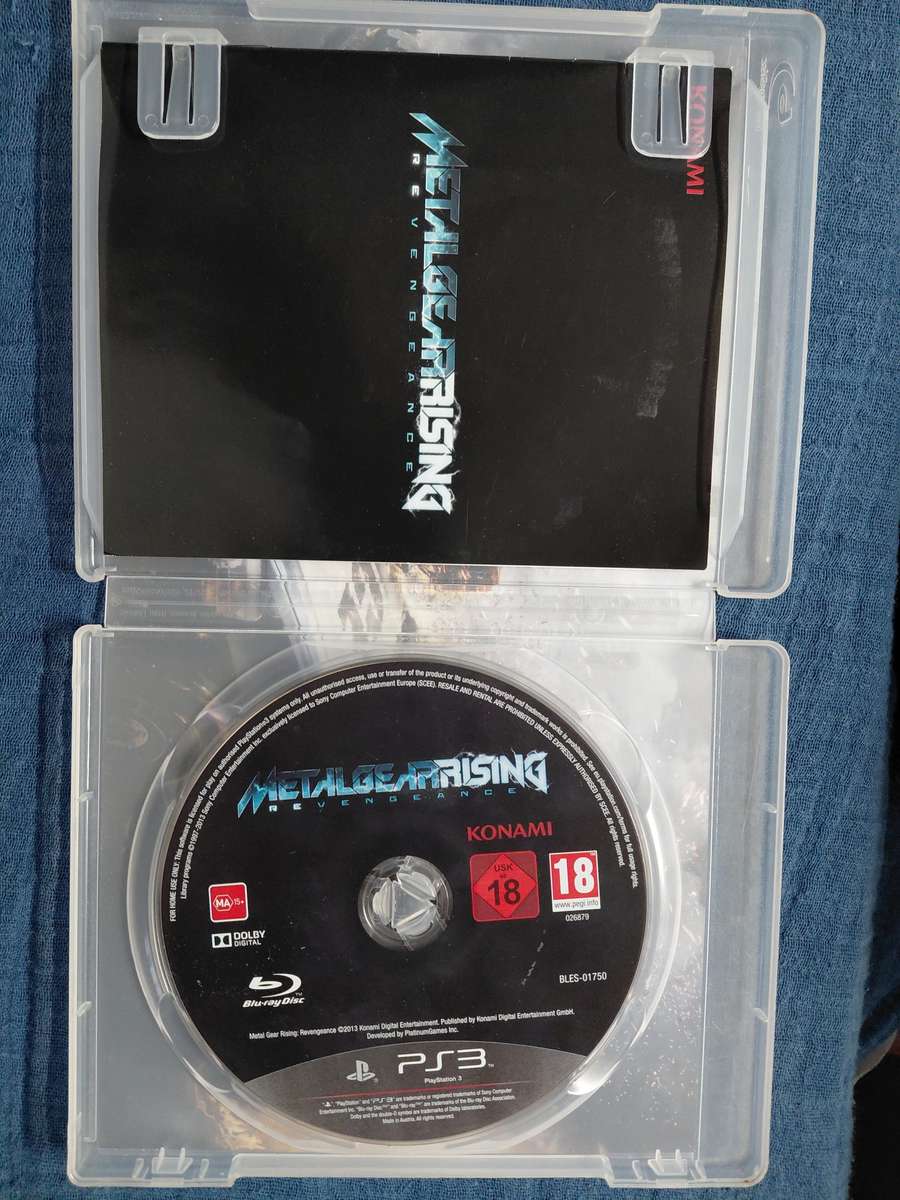Metal Gear Rising Revengeance PlayStation 3 (PAL)