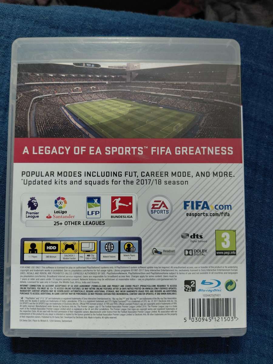 Fifa 18 (PS3)