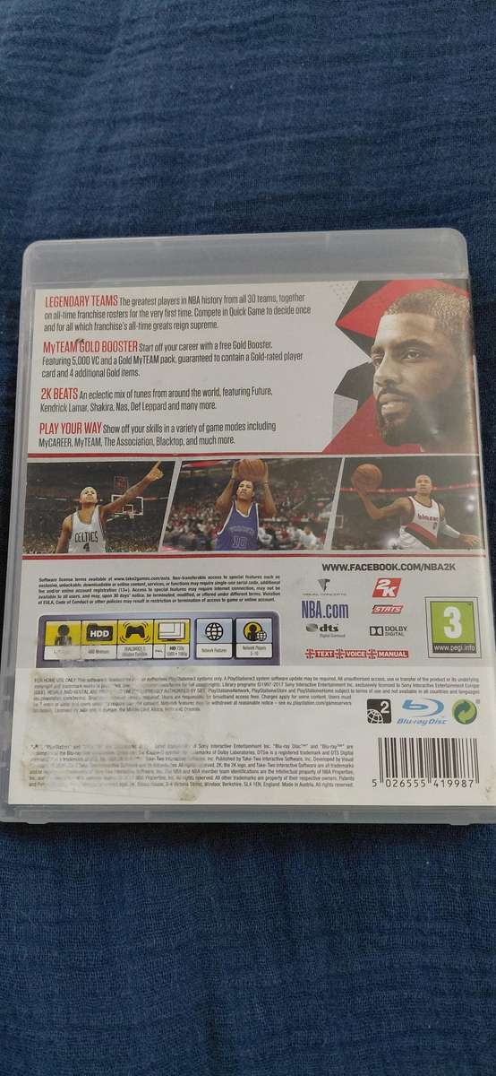 NBA 2K18 PlayStation 3 (PAL)