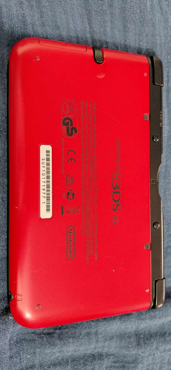 Nintendo 3DS XL Console (Black/Red)