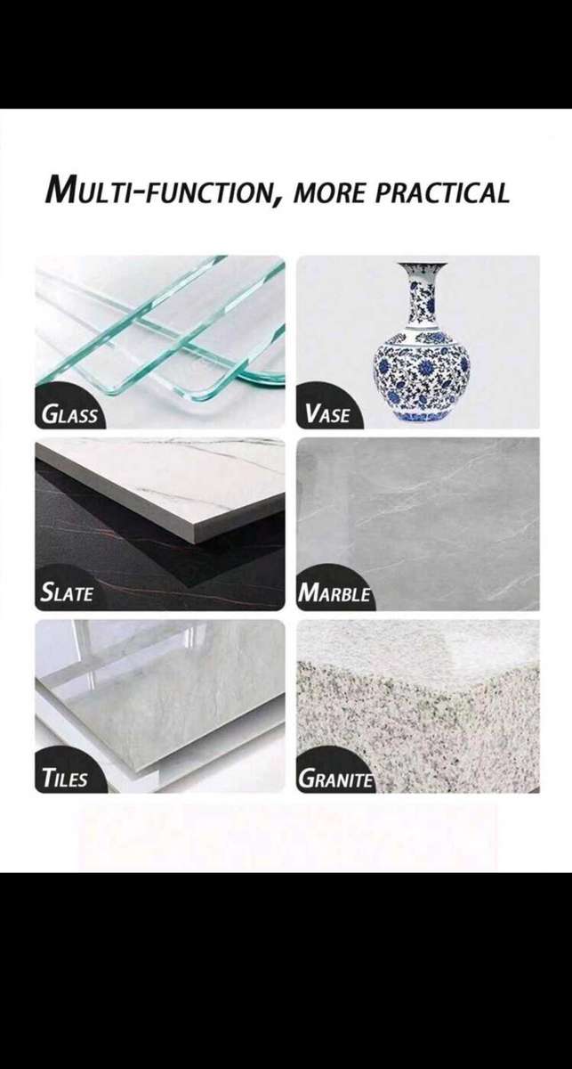 4-Inch Stone Ceramic Perforated Wide Rock Slab Cutter Knife, 100mm Slate Flat Grinder Cutting Blade