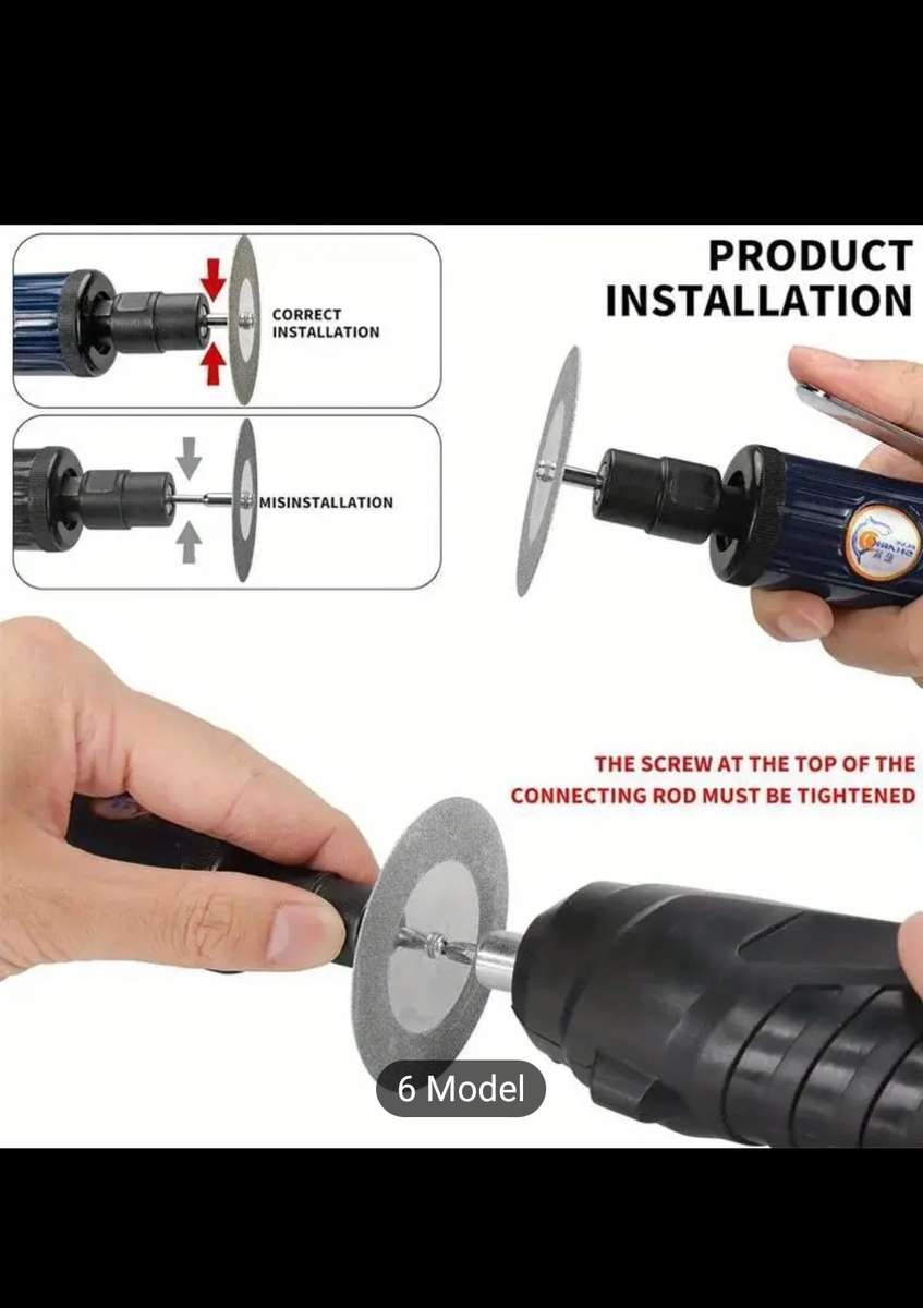 12-Piece 40mm Diamond Cutting Disc Set