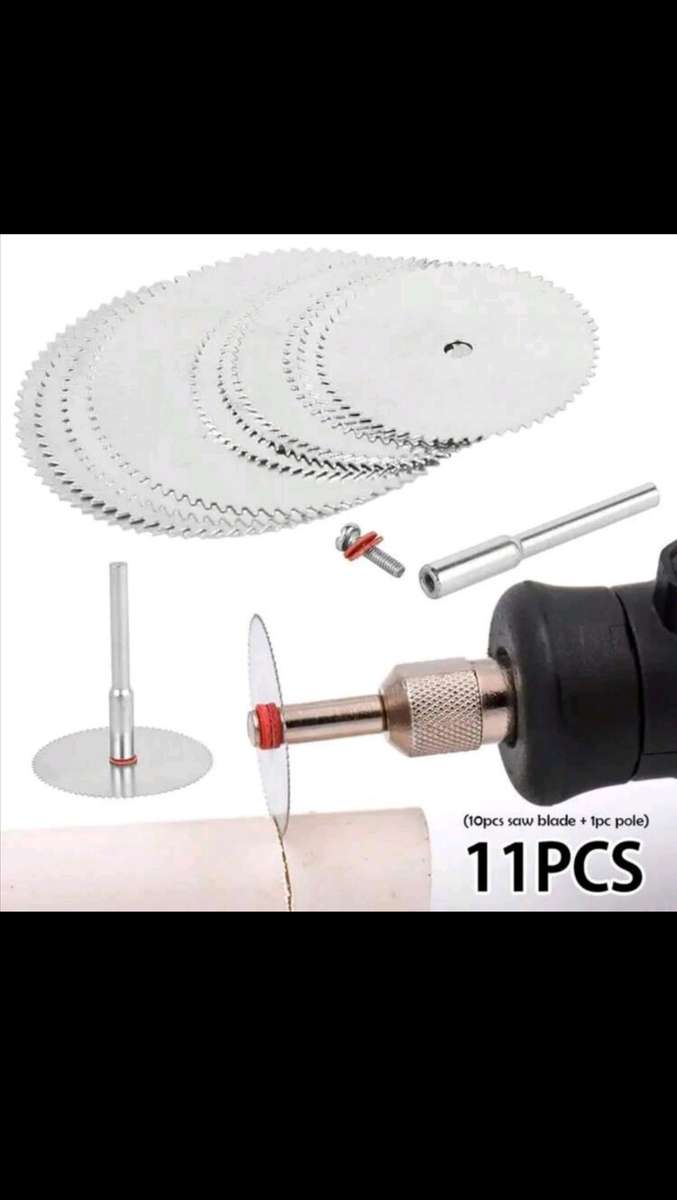 11pc Wood cutting discs