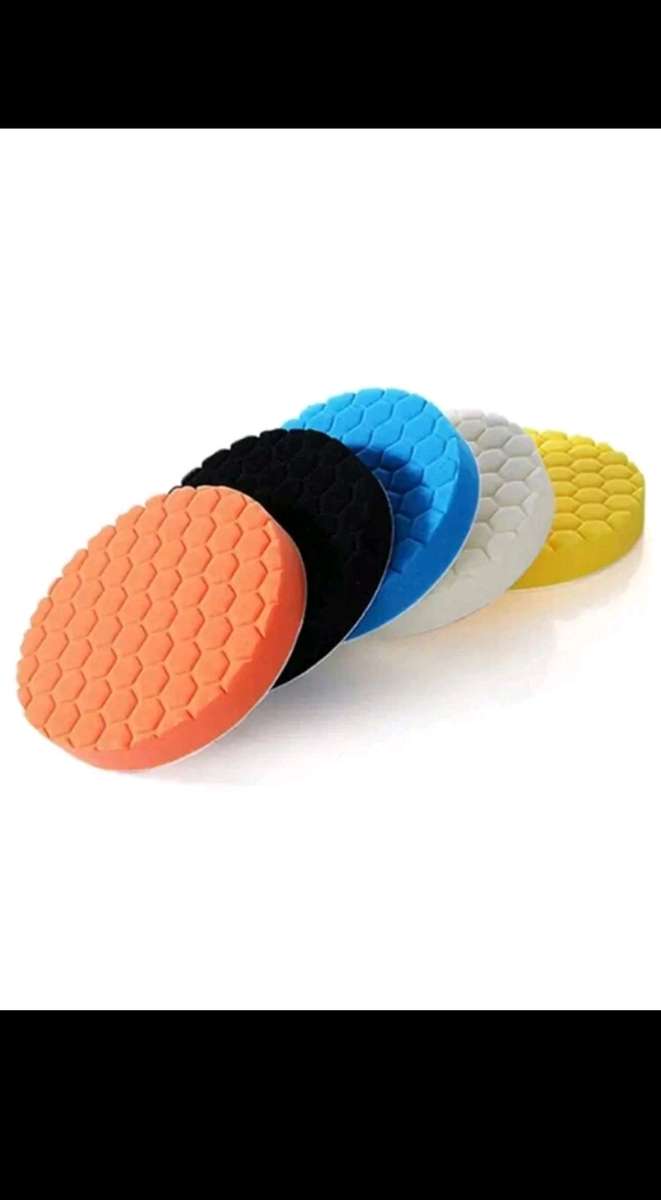 5pc 4inch Premium quality sponge polishing pads, used for all kinds of coat paints