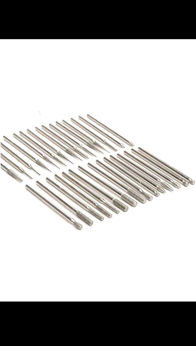 30pc diamond drill bits for any material