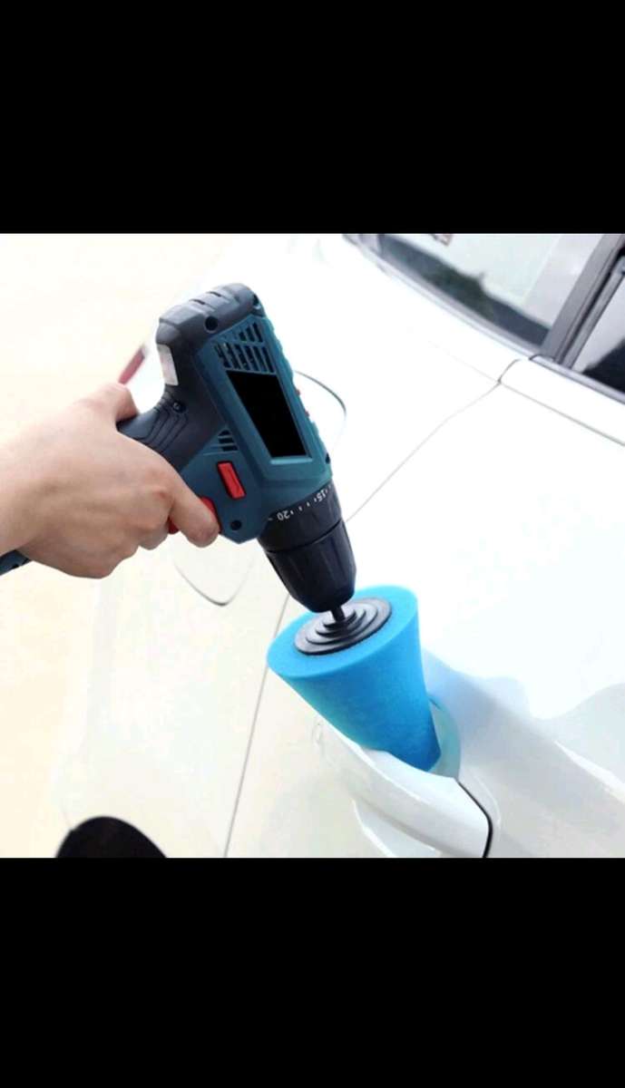 1pc Cone Car Wheel Polishing Sponge