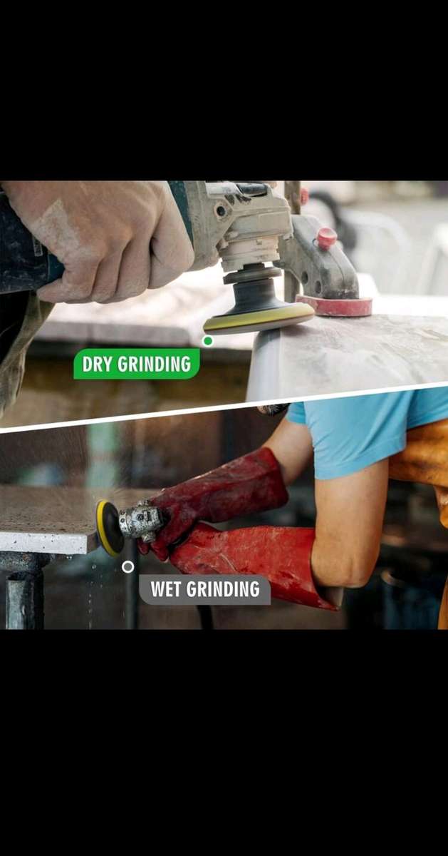 9pcs 4 Inch Diamond Polishing Pads Set Wet Dry Polishing Pad Kit, 50 to 3000.