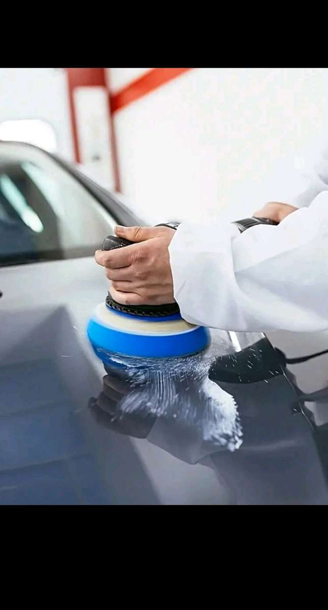  11pc Car Detailing Sponge & Wool Pad Kit  Buff, Polish & Shine