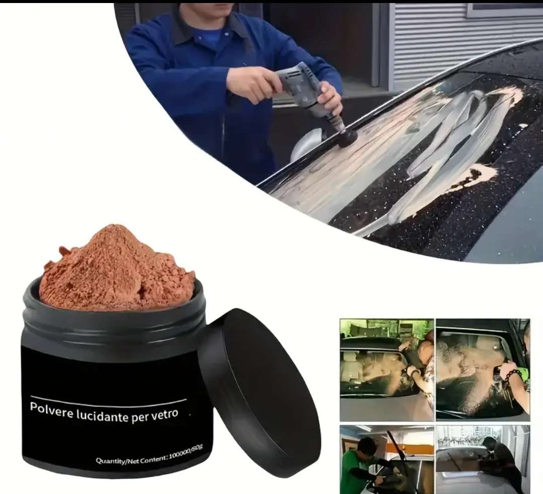 80g Brown Cerium Oxide  High-Performance Glass Polishing Powder!