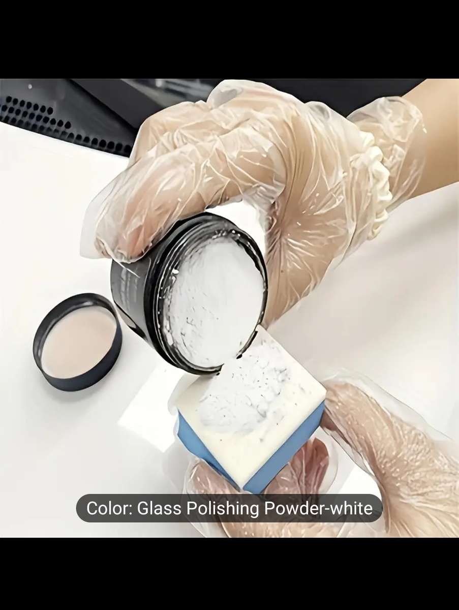 80g Glass Polishing Powder  Scratch Repair & Chrome Restoration