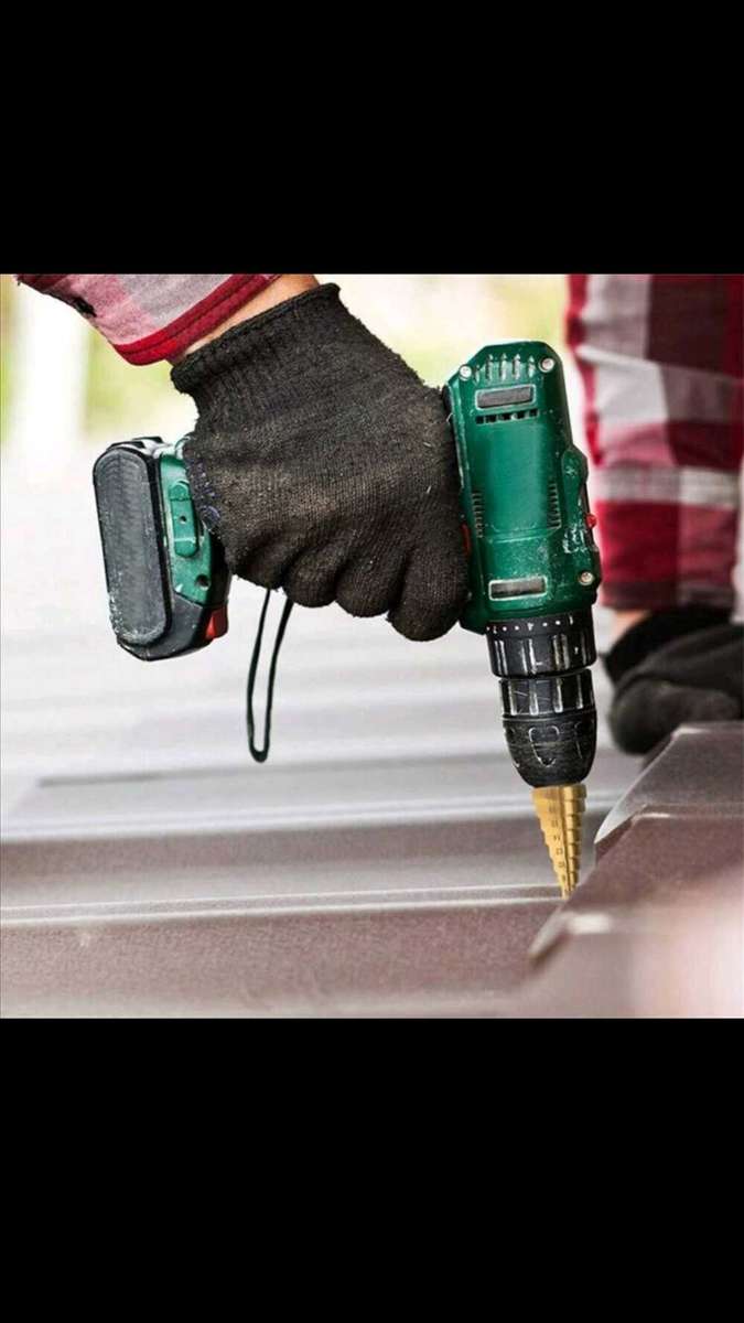 3Pcs Black 4-12 3-12 4-20 Step Drill Bit Set, HSS Titanium Step Drill Bits for Metal,Straight Groov