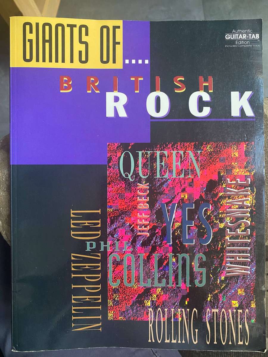 Guitar Tab Books - Coldplay, Clapton, Sting, Various Rock
