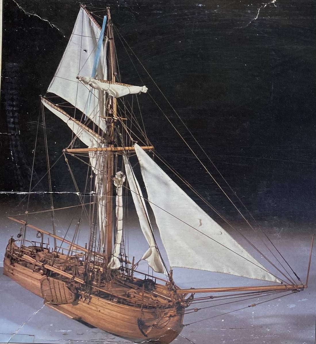 Wooden Model Ship Kit - Cannoniera Olandese