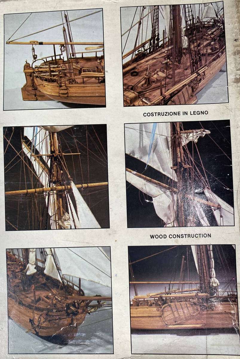 Wooden Model Ship Kit - Cannoniera Olandese