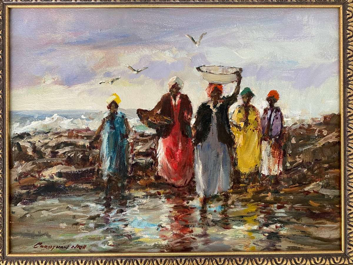 Christiaan Nice - Mussel Pickers