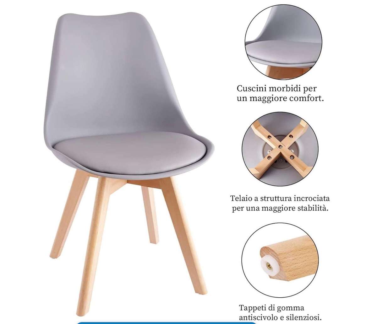 Dining Chairs with Cushion Seat