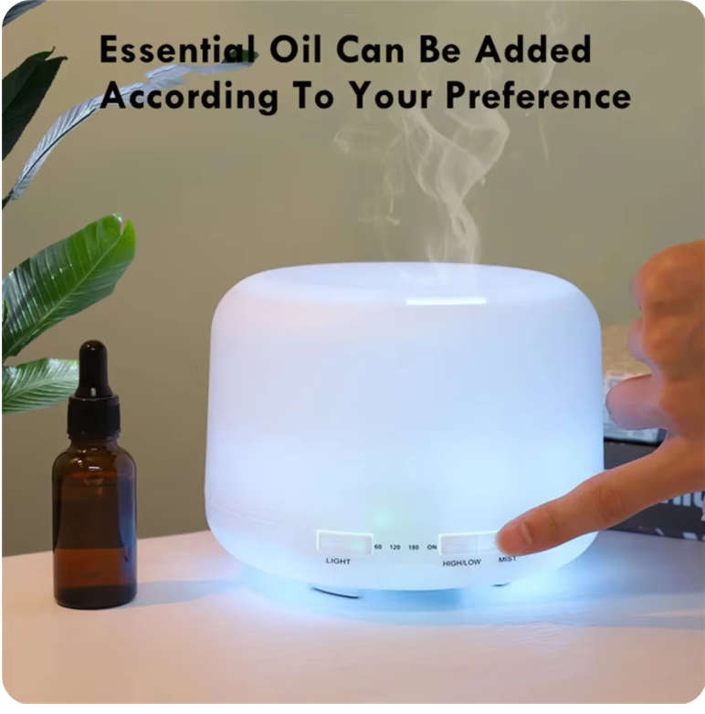 300ML Air Humidifier Essential Oil Diffuser Aroma Diffuser With Colorful Night Lights USB Humidifier