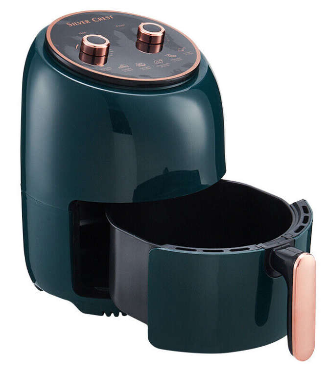 XF0593 Silver Crest Air Fryer Extra Large Capacity 2400W 8L JSM-588