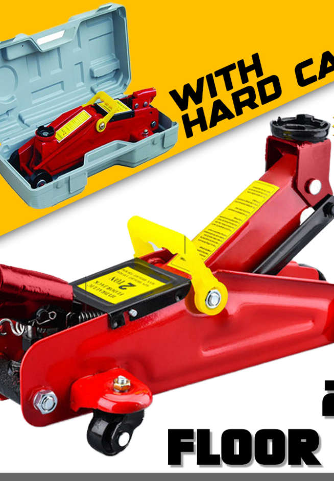 2 Ton Portable Hydraulic Jack Hard Case Floor Jack Car Jack Heavy Duty Car Repair Jack