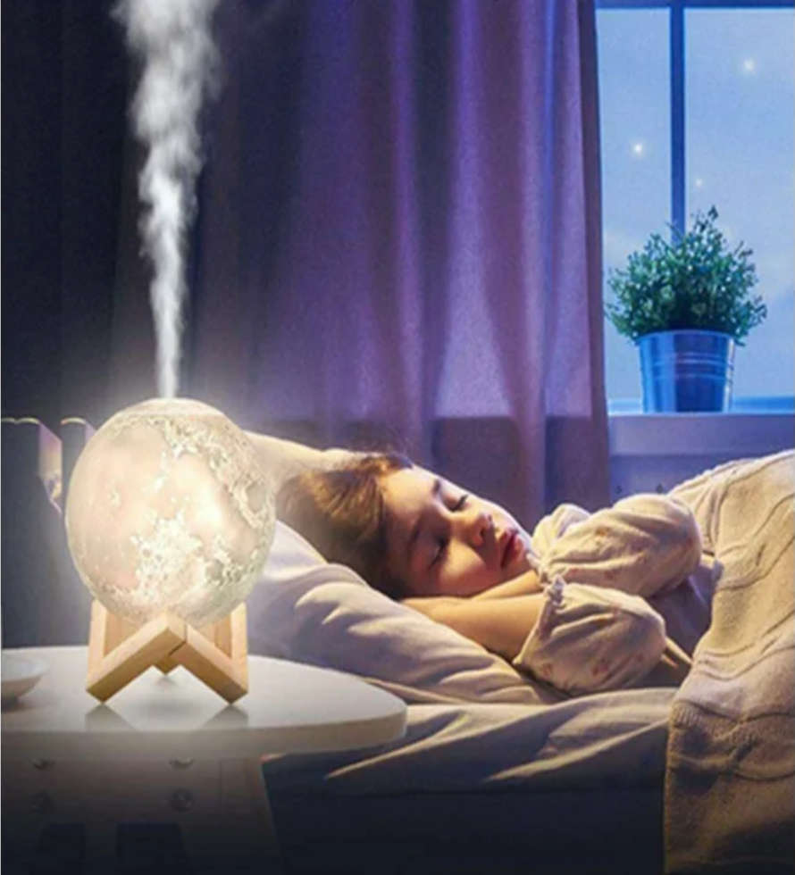 Humidifier- 3D Moon Lamp
