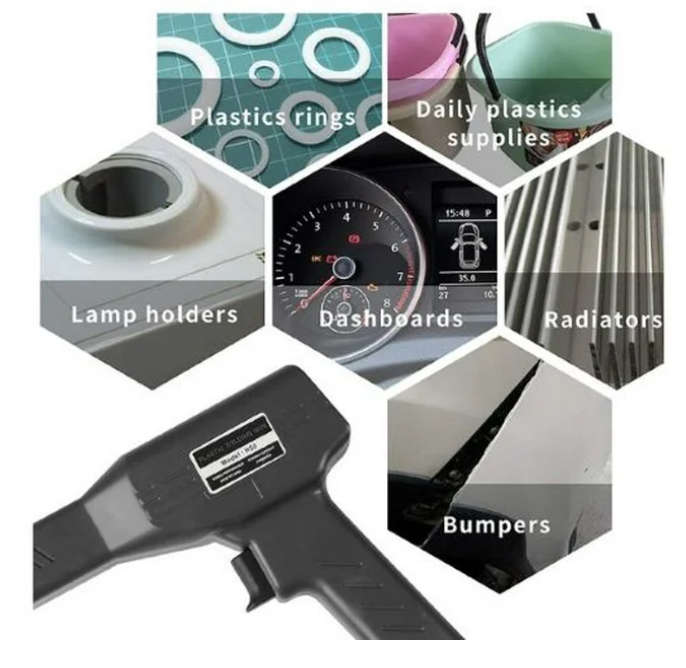 Plastic Welding Machine Pvc Repairing Welding Machine Car Bumper Repair Kit Machine Soldering Iron