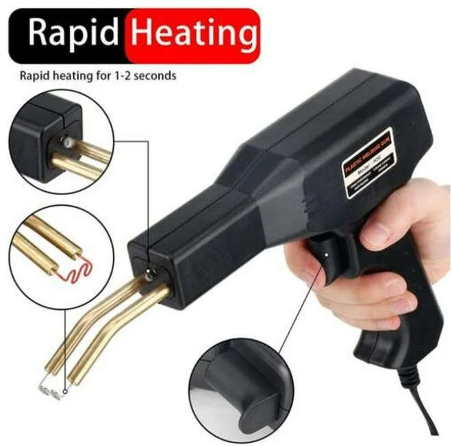 Plastic Welding Machine Pvc Repairing Welding Machine Car Bumper Repair Kit Machine Soldering Iron