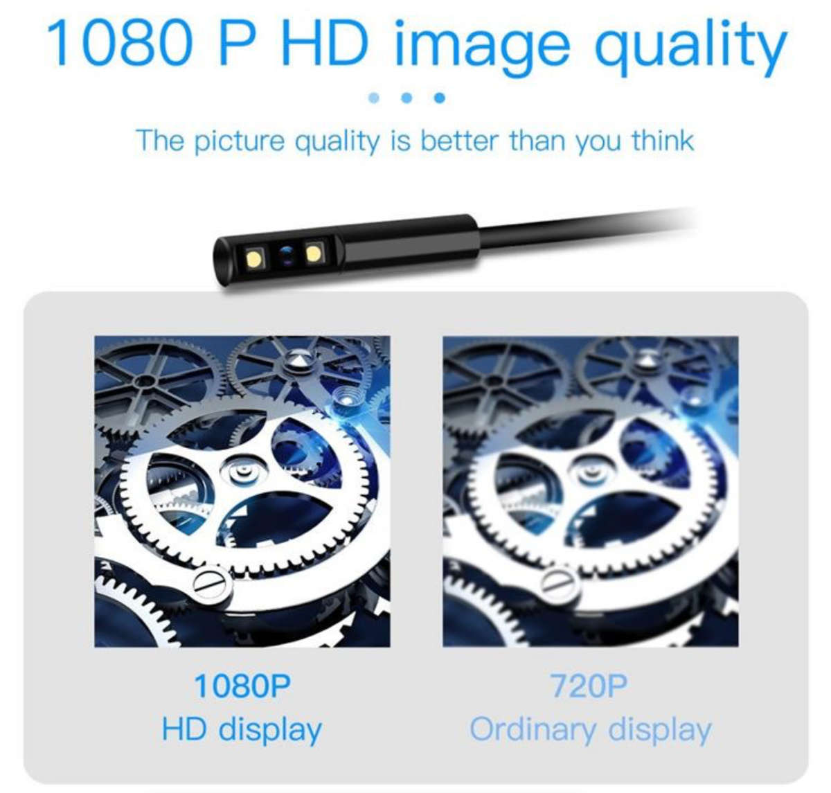 2.4'' Handheld 5M IPS Screen Endoscope Camera Q-NK86