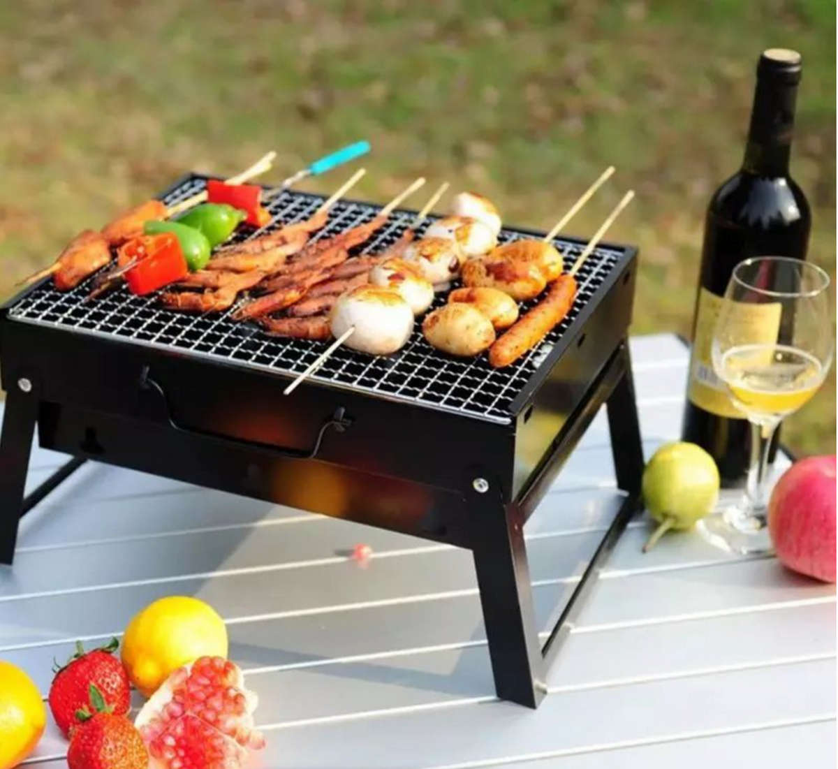 Portable Foldable BBQ Braai Grill