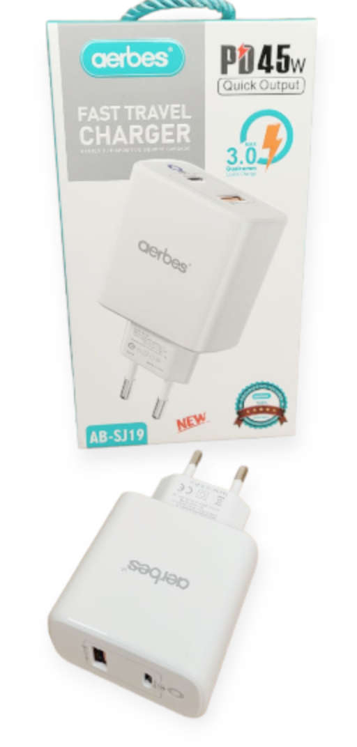 aerbes pd fast charger 20w ab-s814t