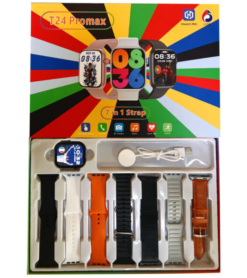 T24 Promax 7in1 strap watch
