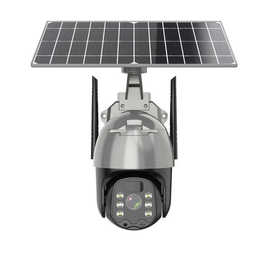 Intelligent Solar Energy Alert PTZ Camera