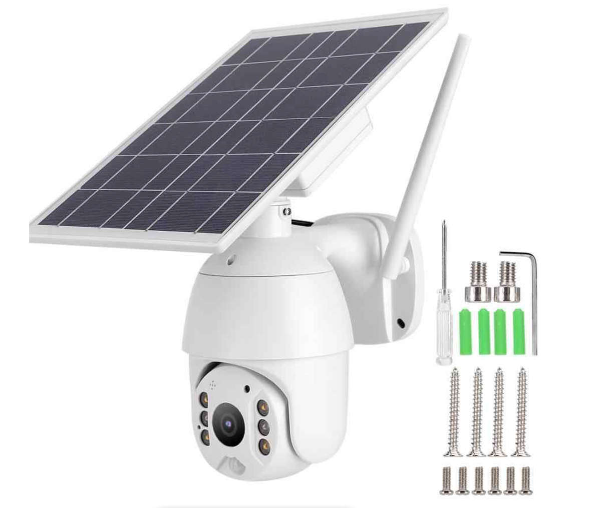 Intelligent Solar Energy Alert PTZ Camera