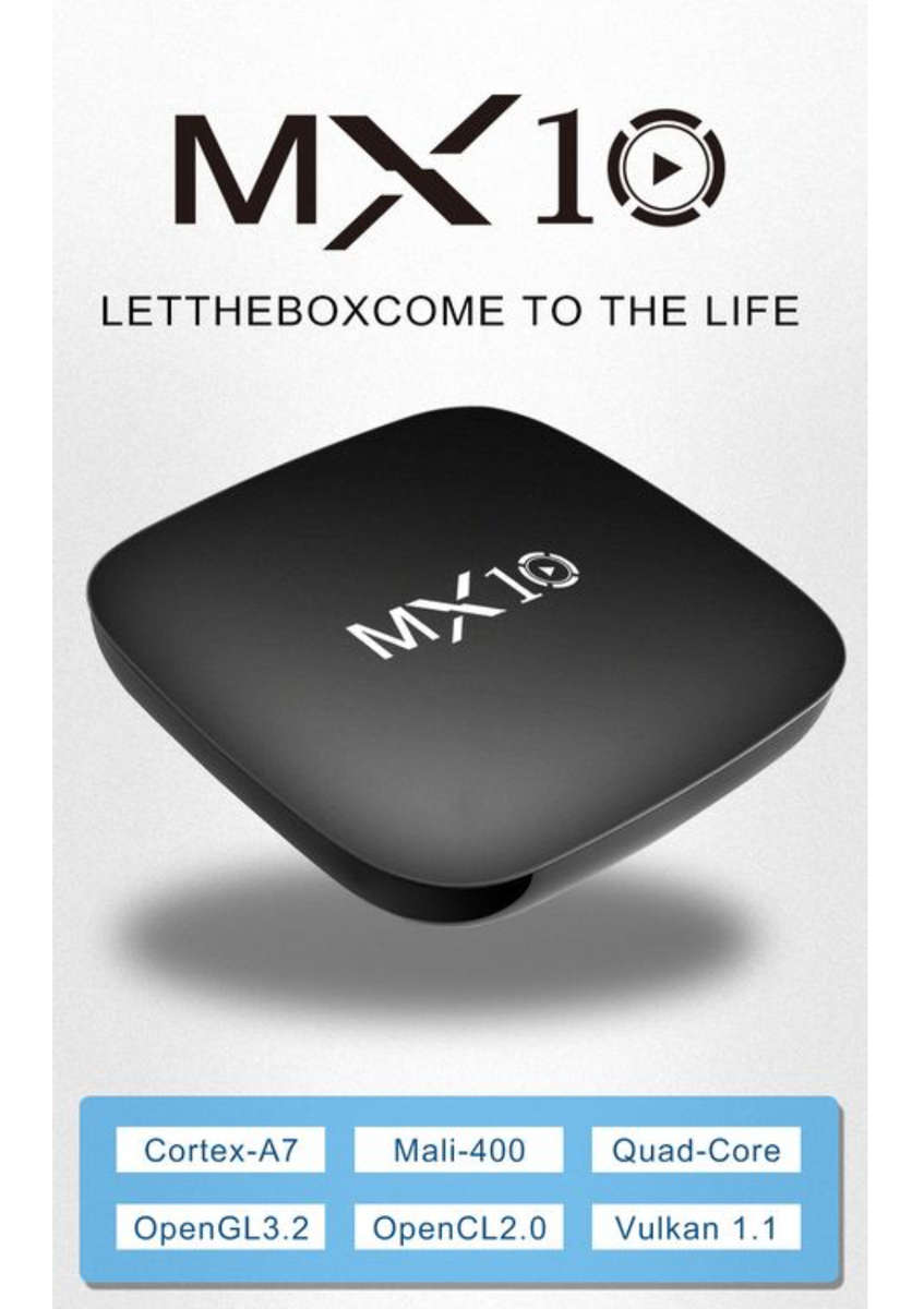 MX10 Smart TV Box