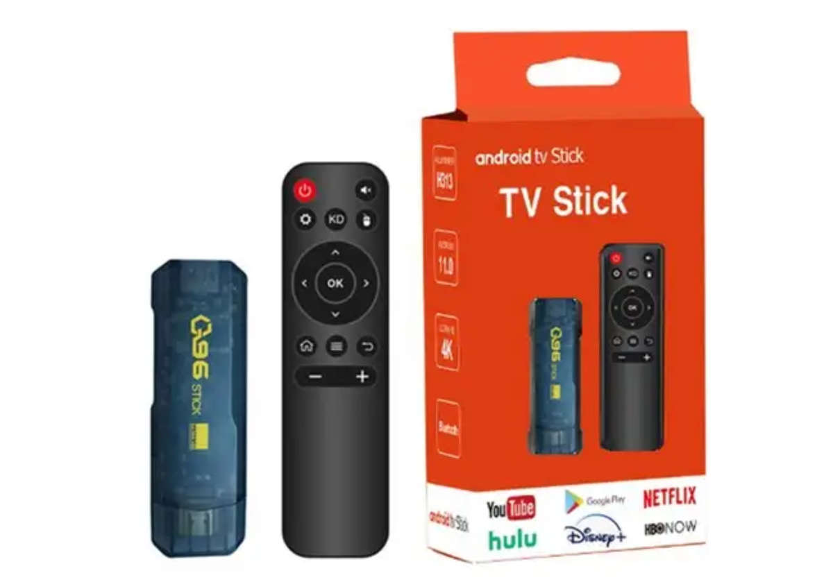 4K Ultra HD TV Stick Q96 Android Tv Stick. Android 11