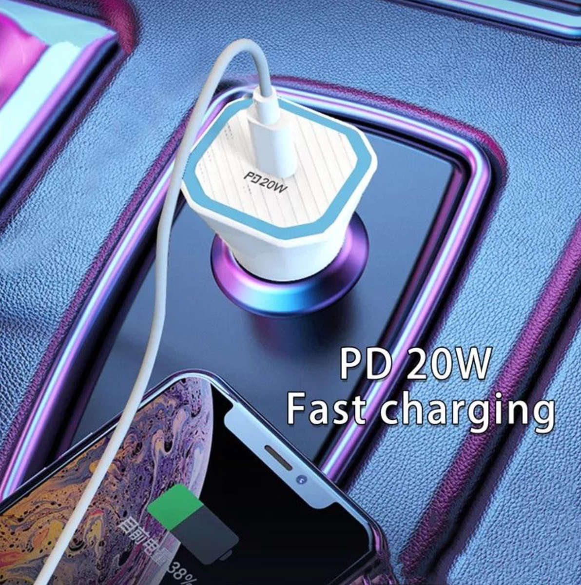 13 Pro max 20w USB-Charger USB-C to Lightning Cable