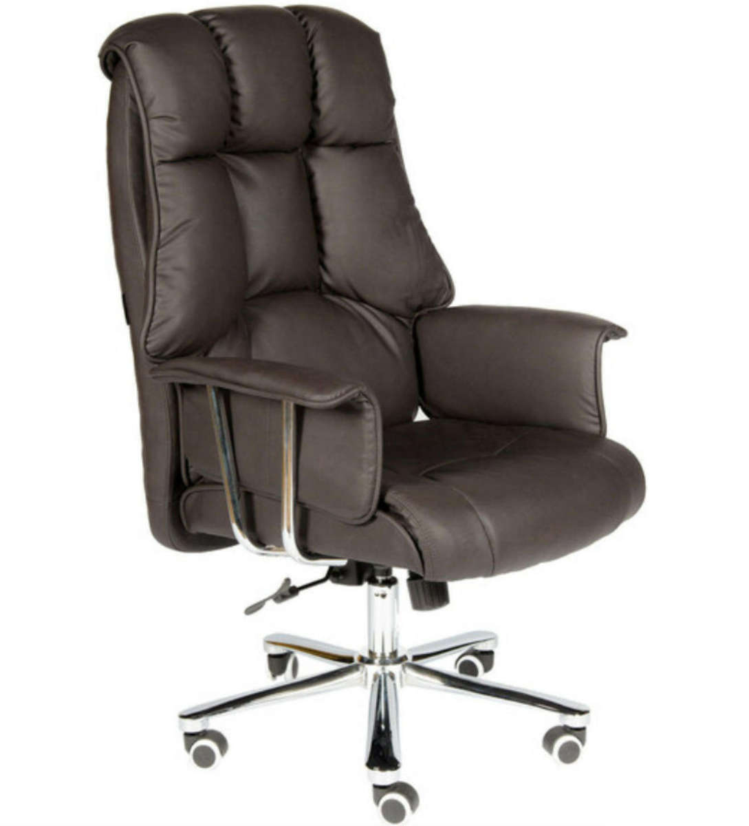 Executive Chair Faux Leather - Brown - Secondhand