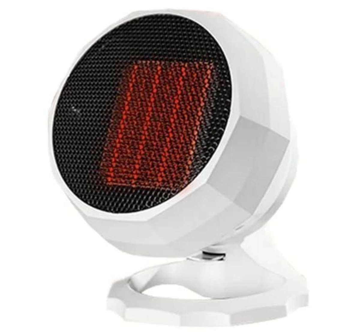 Miniature White Overheat Protection Fan Heater