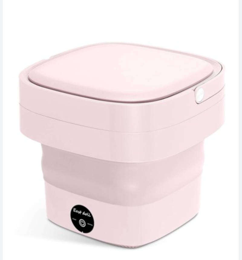 Portable Mini Washing Machine with Spin Basket